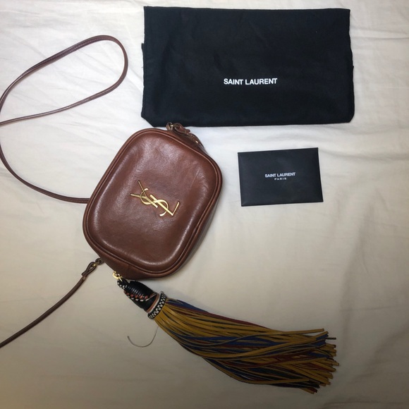 RARE Saint Laurent Blogger Bag (Cognac) - Picture 3 of 7